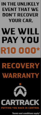 Cartrack Recovery Warranty